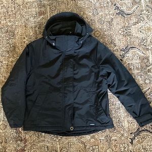 Lands’ End winter parka | black size L/P